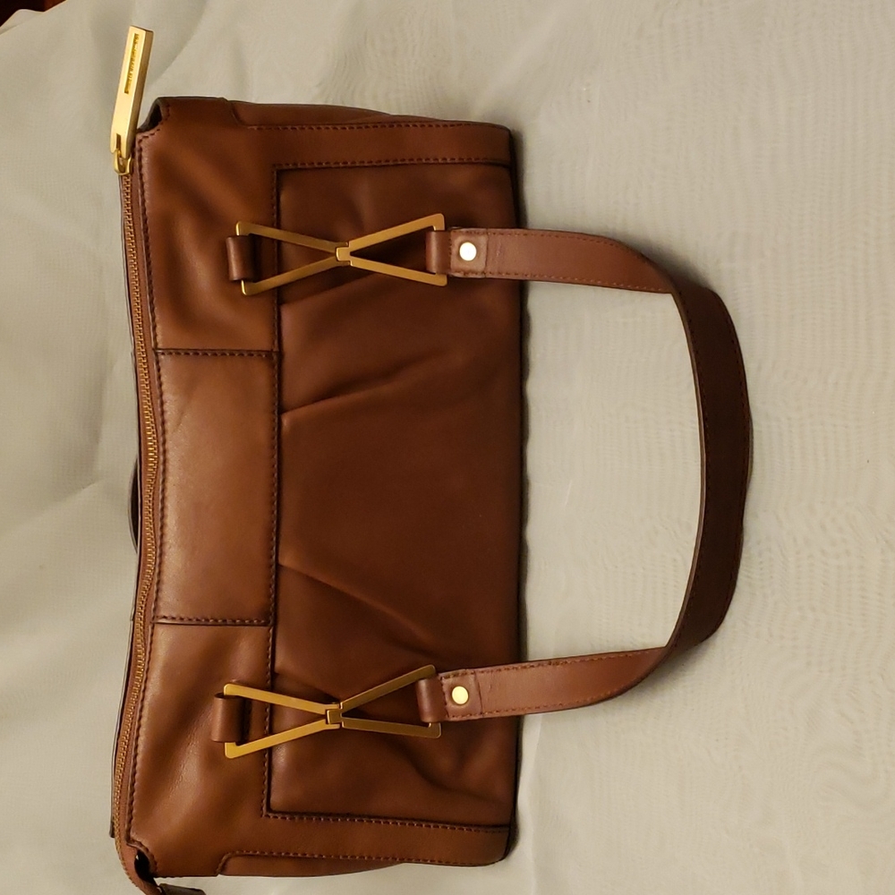 Calvin Klein brown leather purse